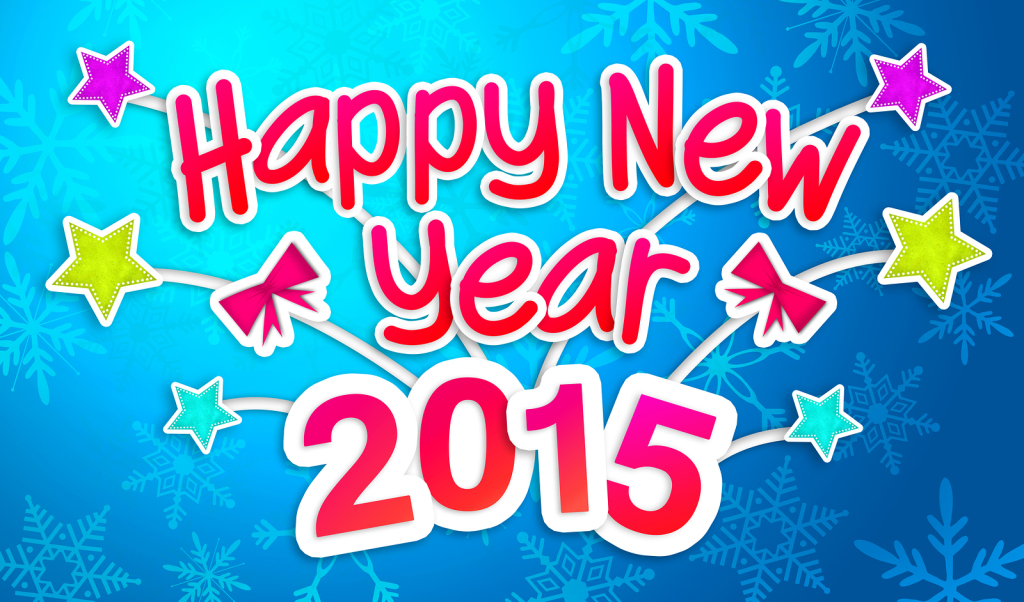 Happy New Year 2015 Stars