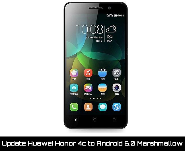 Update Huawei Honor 4c to Android 6.0 Marshmallow