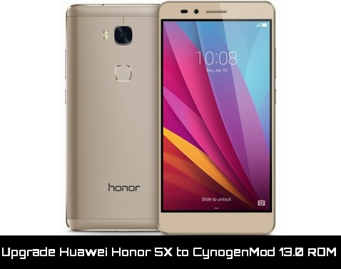 update honor 5x to CM13