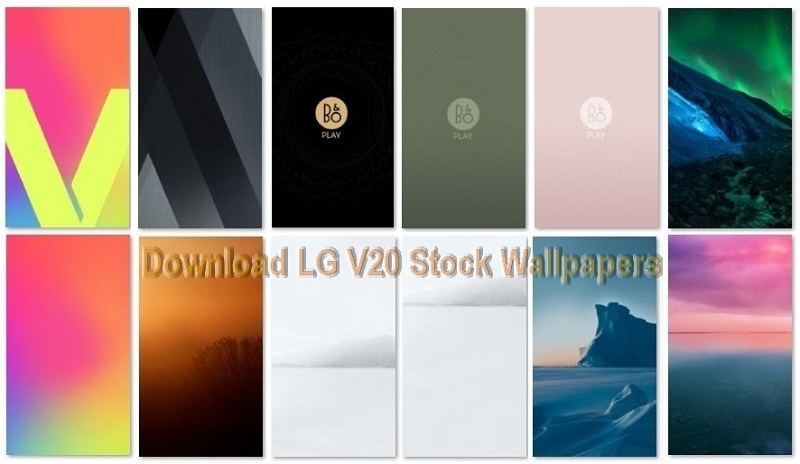 Download LG V20 Stock Wallpapers