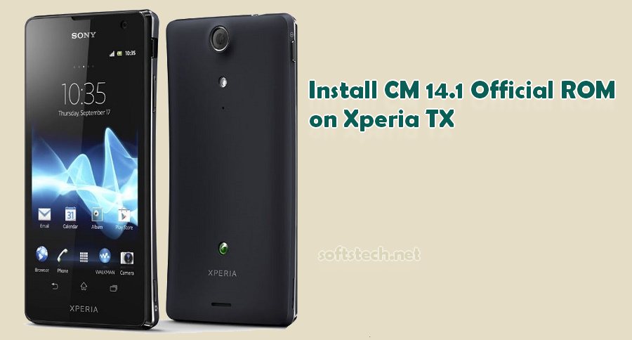 Install Xperia TX CM 14.1 Official ROM