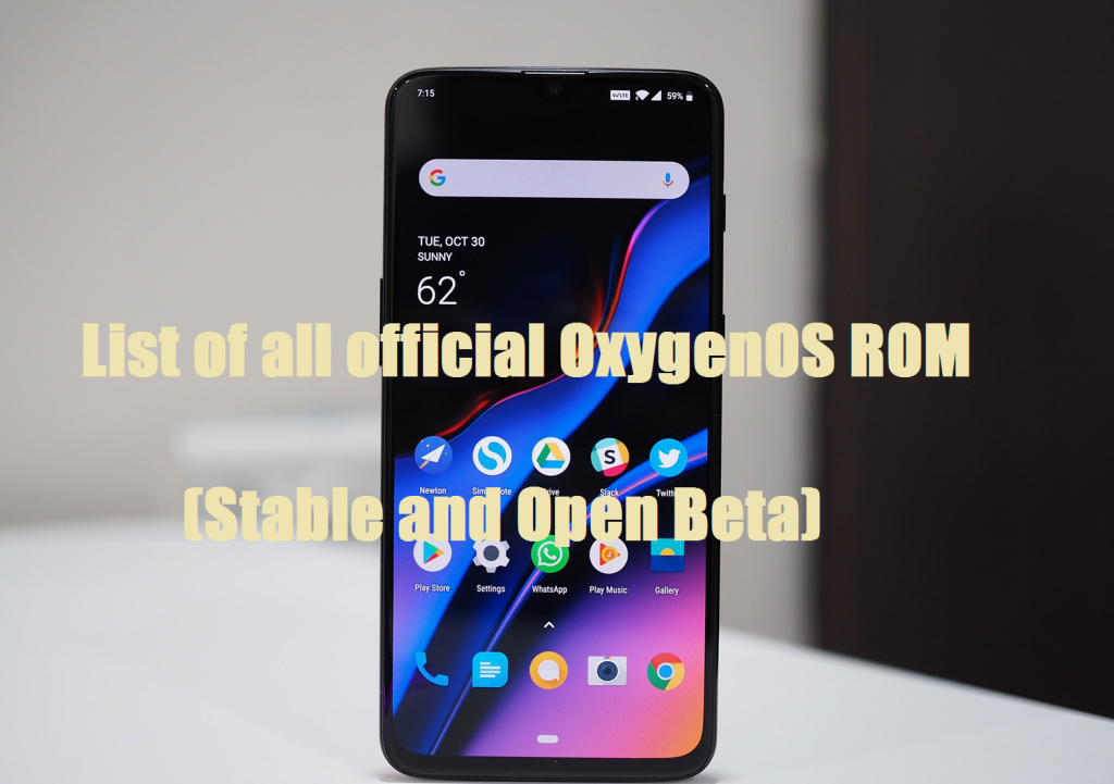 Download OnePlus 6T OxygenOS Stable And Open Beta Firmware 