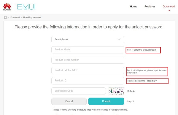 Unlock Bootloader Huawei Smartphones Officially- Easy Method
